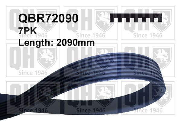 QBR72090 QUINTON HAZELL Поліклиновий ремінь